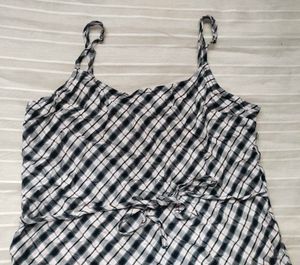 Plaid Mini Dress