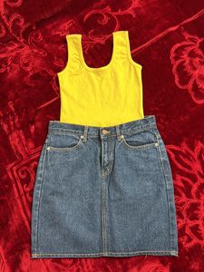 Denim Skirt