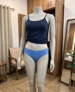 Blue Cotton Briefs