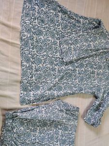 Floral Print cord set