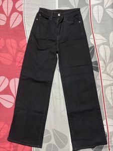 Black Wide Leg Jeans