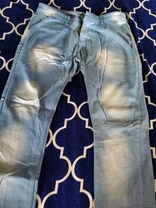 Light Wash Denim Jeans