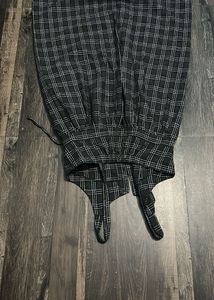 Plaid Jumpsuit