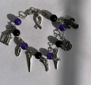 Goth Charm Bracelet