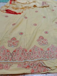 Elegant Yellow  Rajputi poshak