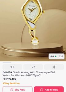 Elegant Women's Watch with Embellishments