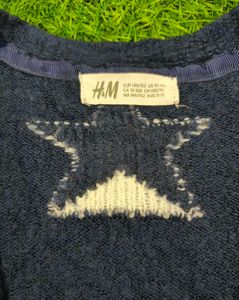 Imported Starry Woollen Shrug