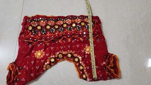 Stunning Red &amp; Yellow Lehenga Choli