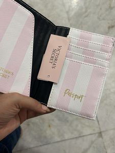 Victoria's Secret Pink Stripe Pouch