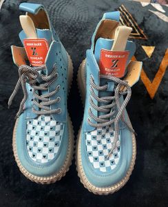 Blue shoes
