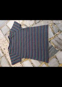 40. Rainbow Striped T-Shirt