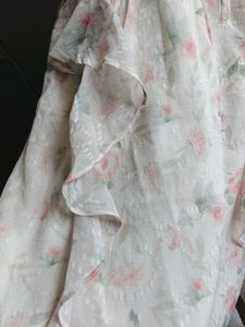Floral Ruffle Midi Dress