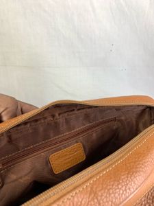 Vintage Adena Luce Italy  Leather Shoulder Bag