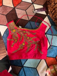 Stunning Yellow Embellished Lehenga Choli Set