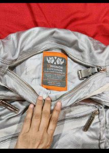 Stylish Silver Crossbody Bag
