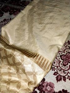 Branded Crepe &amp;cotton Silk Saree
