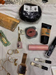 Assorted Makeup &amp; Jewelry Bundle 22 items combo