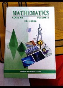Rd sharma Class 12 Mathematics Volume 2