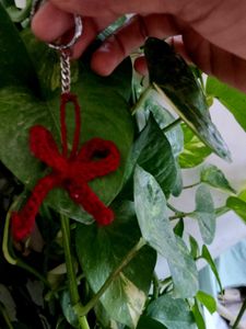 Handmade Bow Keychain