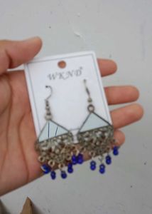 WKND Silver Tone Dangle Earrings
