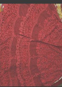 Maroon Embroidered frock