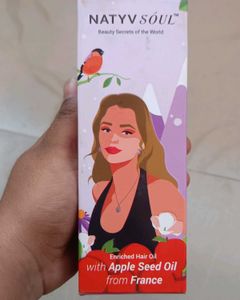 NATYV SOUL Enriched Hair Oil with Apple Seed