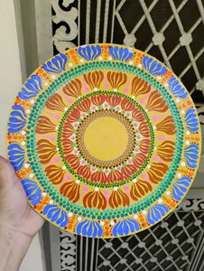 Hand-Painted Mandala Wall Art