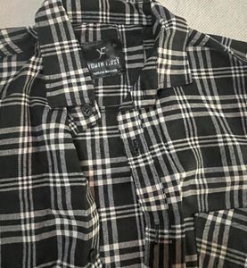 Black Checked Shirt