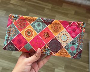 Vibrant Bohemian Clutch