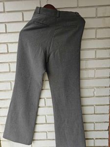 Winter Gray Flared Leg Trousers