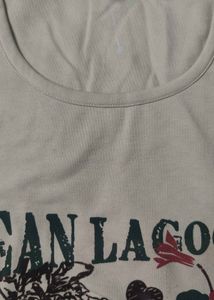 Night suit with Ocean Lagoon Graphic T-Shirt