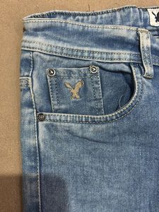 american engle Classic Blue Wash Denim Jeans