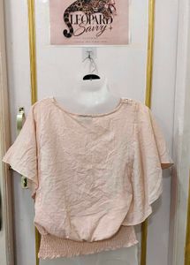 Chic Lace Trim Blouse