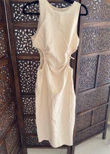 Zara Limited Edition Cutout Midi Dress