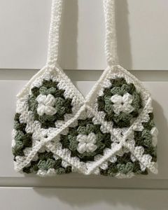 Crochet Tote Hand Bag