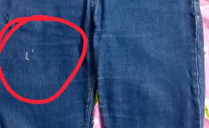 4)Ladies Jeans, (Deep Blue Color)