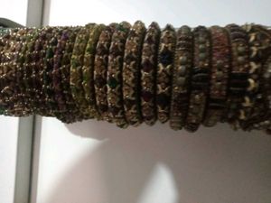 Boho Beaded &amp; Gemstone Bangles 34