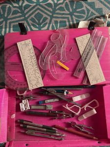 Engineering Drawing book and Box