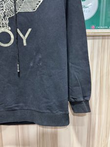 Boy London Wings Pattern Black Hoodie