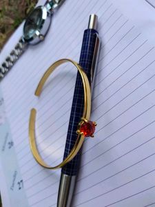Red AD stone Kada