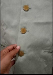 Classic Light Grey Blazer Suit