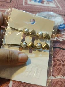 Heart & Pearl Hair Pins