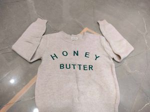 WOMEN CROPPED SWEATER TOP