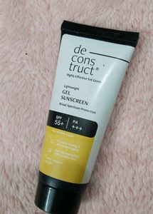 Deconstruct Sunscreen Gel 50++++ ☀️🩷
