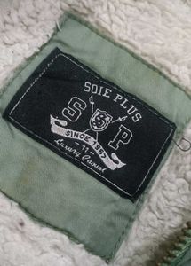 Cozy Green Sherpa Lined Parka