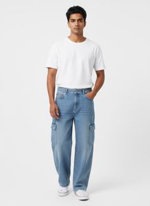 Cargo Wide Leg Jeans