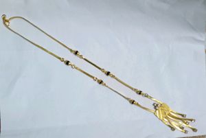 Beautiful Golden Milan Haar Neckless