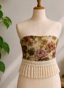 tie back crop top