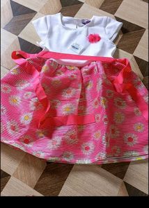2-3 year Adorable Pink Floral Dress