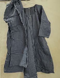 Classic Checkered Kurta
